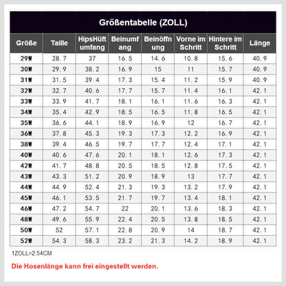 (Limitiertes Herbstangebot-50% Rabatt) Klassische Herrenhose mit hohem Stretchanteil-8