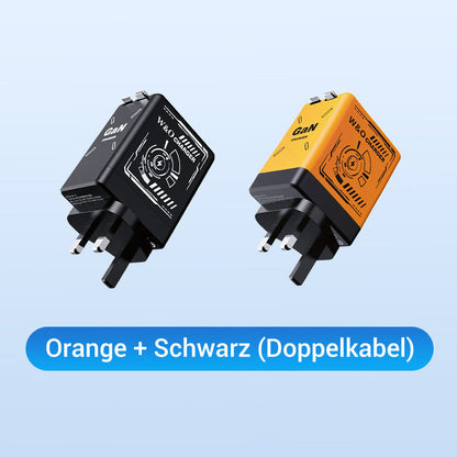 USB-C Schnellladestation mit einziehbarem Kabel – Universell einsetzbar