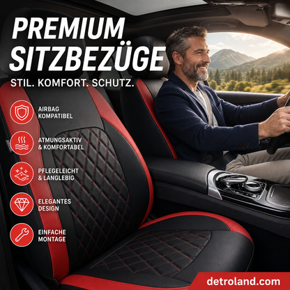 🚗✨ 50% RABATT! 9-teiliges Leder-Autositzbezug-Set – Universelle Passform, Atmungsaktiv & Leicht zu Reinigen für perfekten Innenraum 🛋️