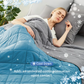 🛏️ NUR FÜR BEGRENZTE ZEIT: 50 % RABATT! 💥 Atmungsaktive, bedruckte, waschbare Sommer-Kühlbettdecke – beidseitig verwendbar, aus Q-Max-Gewebe, hypoallergen ✨