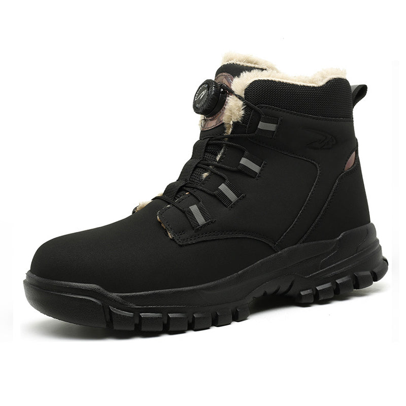 🔥Rutschfeste, leichte Sicherheitsstiefel der Klasse S3 für Unisex, ✅👍 mit stoßfesten Spikes, Anti-Smash- und Anti-Kompressions-Funktion