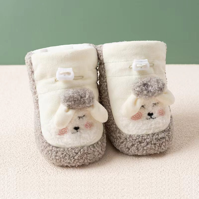 📢📢50% Rabatt!!! 🎉✨ Warme Pelz-Baby-Stiefel – Kuschelig weiches Innenfutter, rutschfeste Sohle und einfacher Anzug – perfekt für die ersten Schritte deines Schatzes. Jetzt -50%!