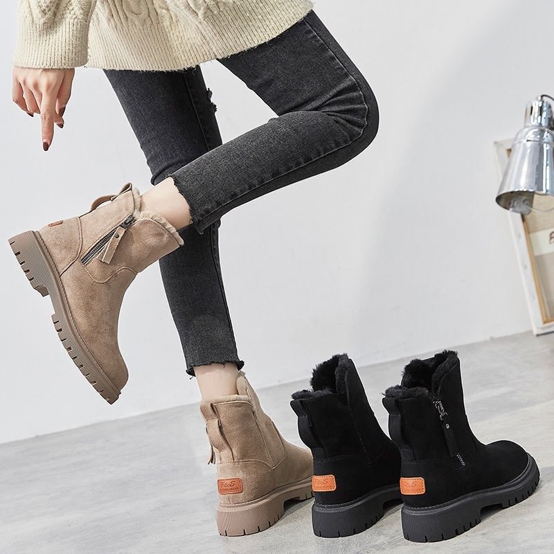Damen-Winter-Fleece-Schneestiefel⚡Neu eingetroffen Sale-50% Rabatt