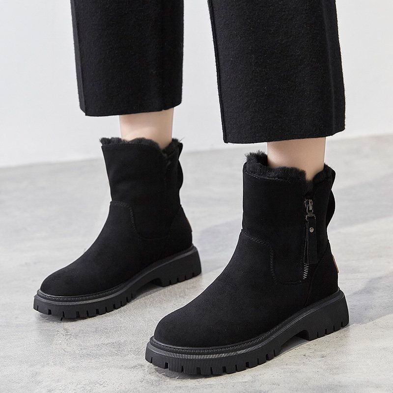 Damen-Winter-Fleece-Schneestiefel⚡Neu eingetroffen Sale-50% Rabatt