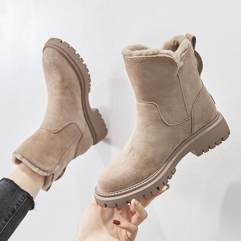Damen-Winter-Fleece-Schneestiefel⚡Neu eingetroffen Sale-50% Rabatt