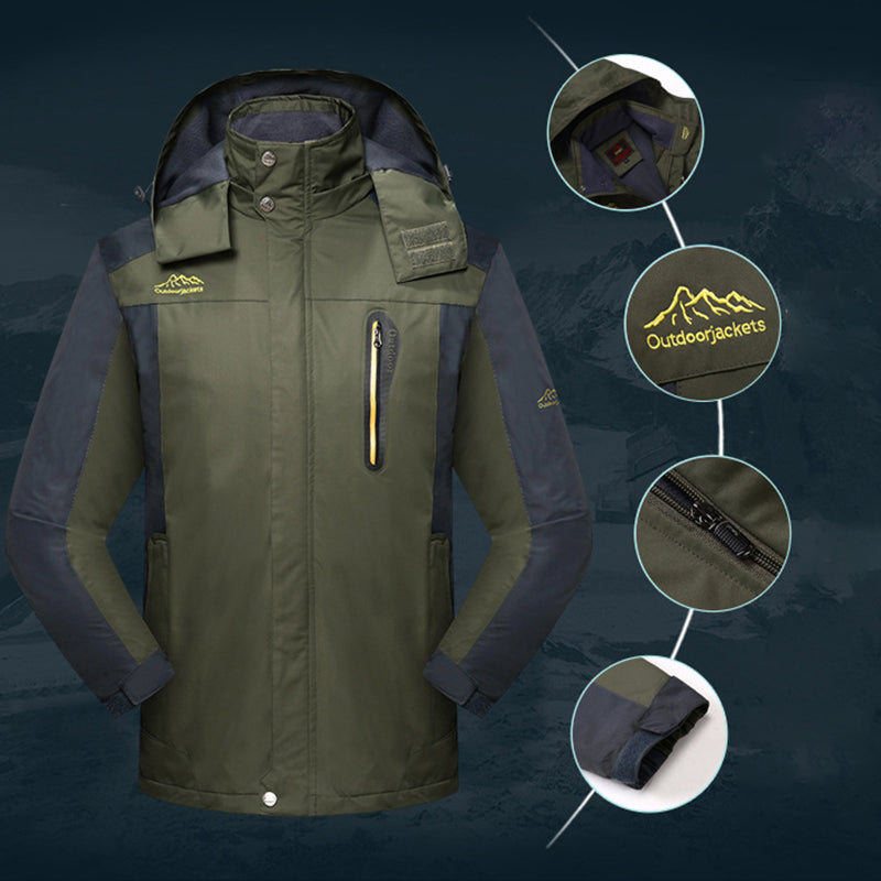 Wasserdichte und winddichte Outdoor-Wanderjacken für Herren