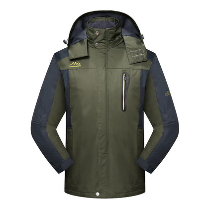 Wasserdichte und winddichte Outdoor-Wanderjacken für Herren