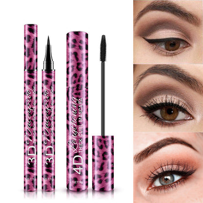 Lang anhaltende wasserfeste Wimperntusche Eyeliner-Set