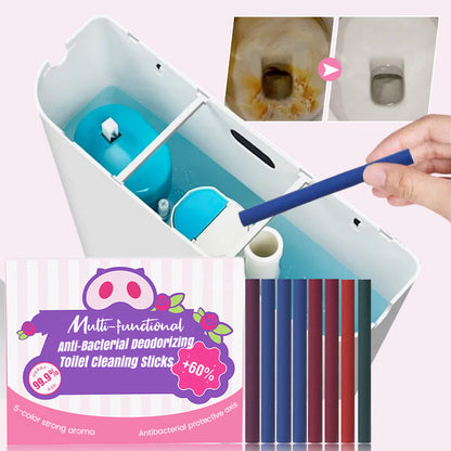 👍2 kaufen – 1 gratis🔥Franzöisches Parfüm, antibakterielle und desodorierende Toiletten-Reinigungsstäbchen mit Mehrfachwirkung