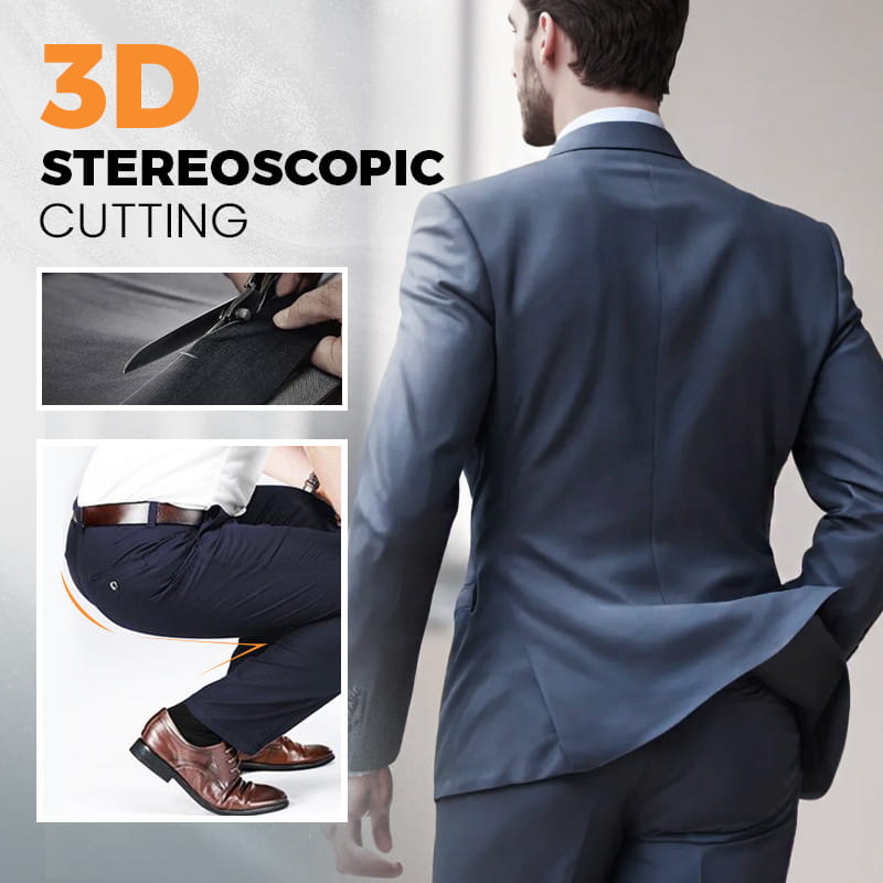 👔Mehr Auswahl an hochwertiger Herrenmode-Fliwos Herren-Stretch-Anzughose