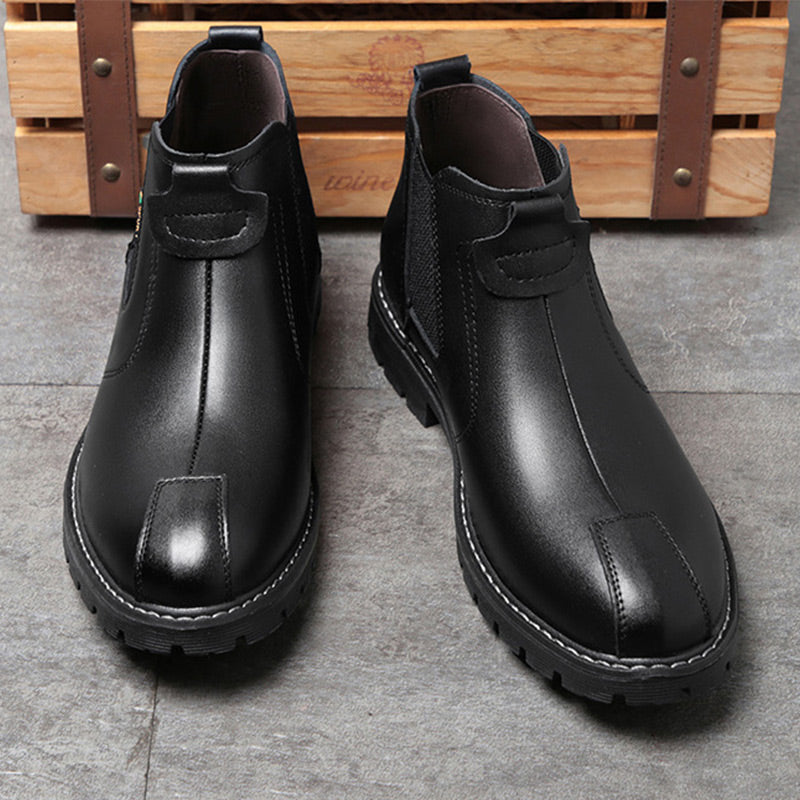 Chelsea-Stiefel aus PU-Leder für Herren
