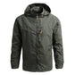 Kletterfeldjacke Herren Winddichte Oberbekleidung Wasserdichter Softshell Taktische Jacke Mantel