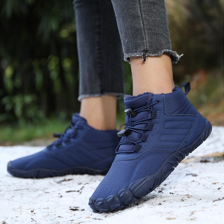 ❄️🧦Tolles Geschenk! Wasserdichte, verdickte, plüschgefütterte Wanderschuhe