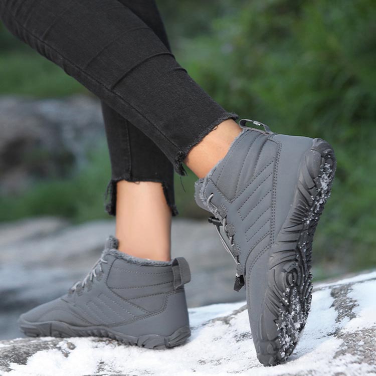 ❄️🧦Tolles Geschenk! Wasserdichte, verdickte, plüschgefütterte Wanderschuhe