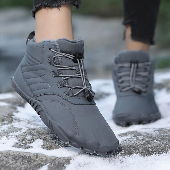 ❄️🧦Tolles Geschenk! Wasserdichte, verdickte, plüschgefütterte Wanderschuhe