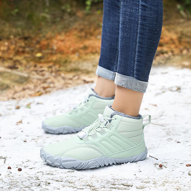 ❄️🧦Tolles Geschenk! Wasserdichte, verdickte, plüschgefütterte Wanderschuhe