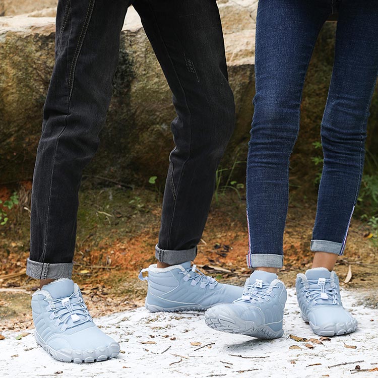 ❄️🧦Tolles Geschenk! Wasserdichte, verdickte, plüschgefütterte Wanderschuhe