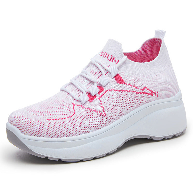 Gestrickte Schnürschuhe für Frauen
