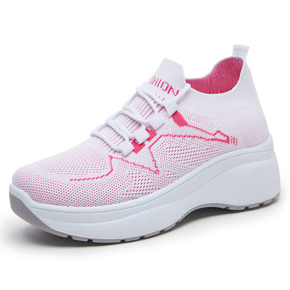Gestrickte Schnürschuhe für Frauen