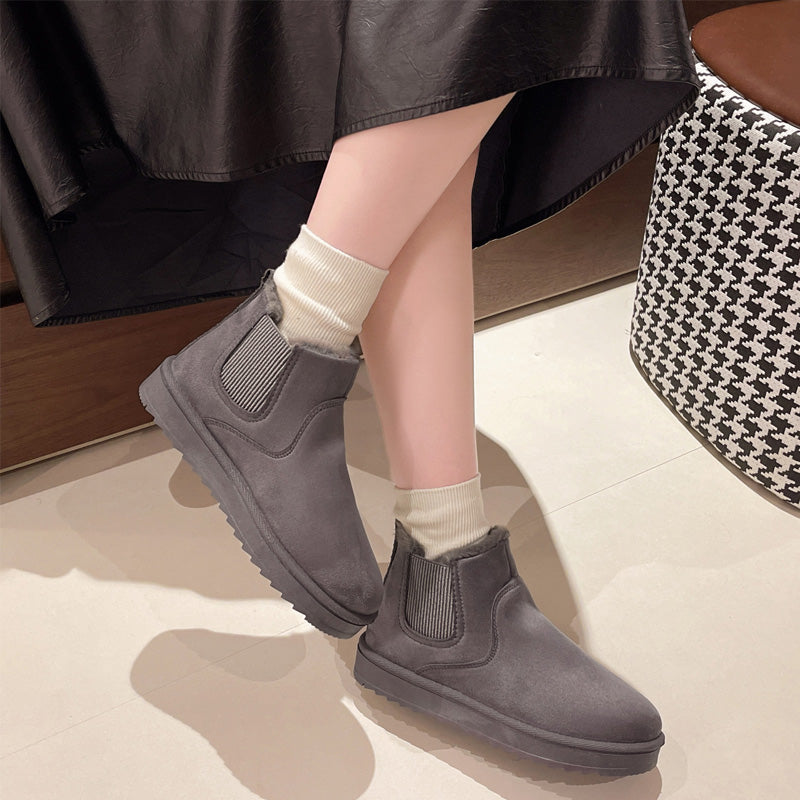📢📢50%Rabatt!!!🎉🥾Warme Schneestiefeletten mit dicker Sohle für Damen🎁