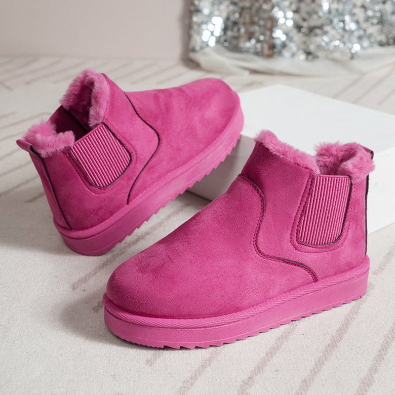 📢📢50%Rabatt!!!🎉🥾Warme Schneestiefeletten mit dicker Sohle für Damen🎁