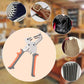 🔥JETZT 50 % RABATT!🔥 ✨ Ösenzange Set – Robust, Komplett, Für Planen & Leder 🔩