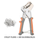 🔥JETZT 50 % RABATT!🔥 ✨ Ösenzange Set – Robust, Komplett, Für Planen & Leder 🔩