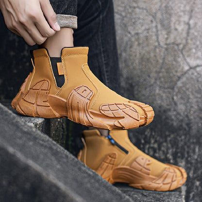 Robuste High-Top-Utility-Modeschuhe für Herren (50 % Rabatt)