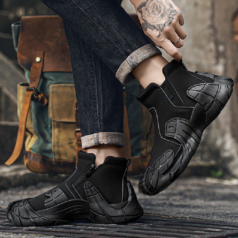 Robuste High-Top-Utility-Modeschuhe für Herren (50 % Rabatt)
