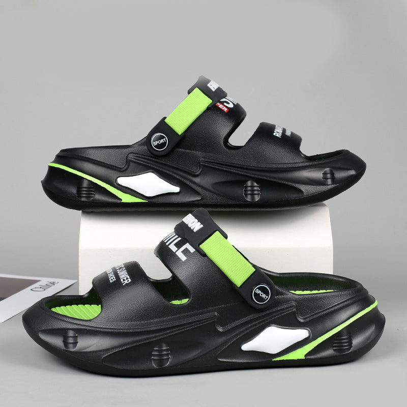 🔥2026 heißer Verkauf🔥chunky gepolsterte Sandalen mit einem schwellähnlichen Griff