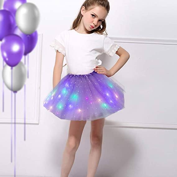 💕Heißer Verkauf 50 % Rabatt🌸✨Magischer & leuchtender LED-Tutu-Rock✨