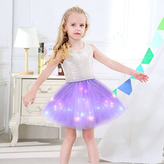 💕Heißer Verkauf 50 % Rabatt🌸✨Magischer & leuchtender LED-Tutu-Rock✨