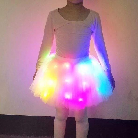 💕Heißer Verkauf 50 % Rabatt🌸✨Magischer & leuchtender LED-Tutu-Rock✨