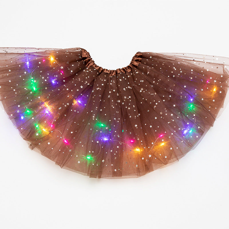 💕Heißer Verkauf 50 % Rabatt🌸✨Magischer & leuchtender LED-Tutu-Rock✨