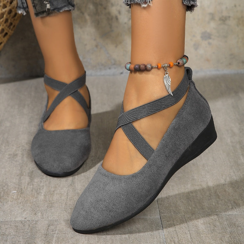 🔥Bequeme, leichte, rutschfeste und atmungsaktive Schuhe mit flacher Fußgewölbeunterstützung für Damen