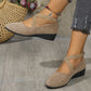 🔥Bequeme, leichte, rutschfeste und atmungsaktive Schuhe mit flacher Fußgewölbeunterstützung für Damen