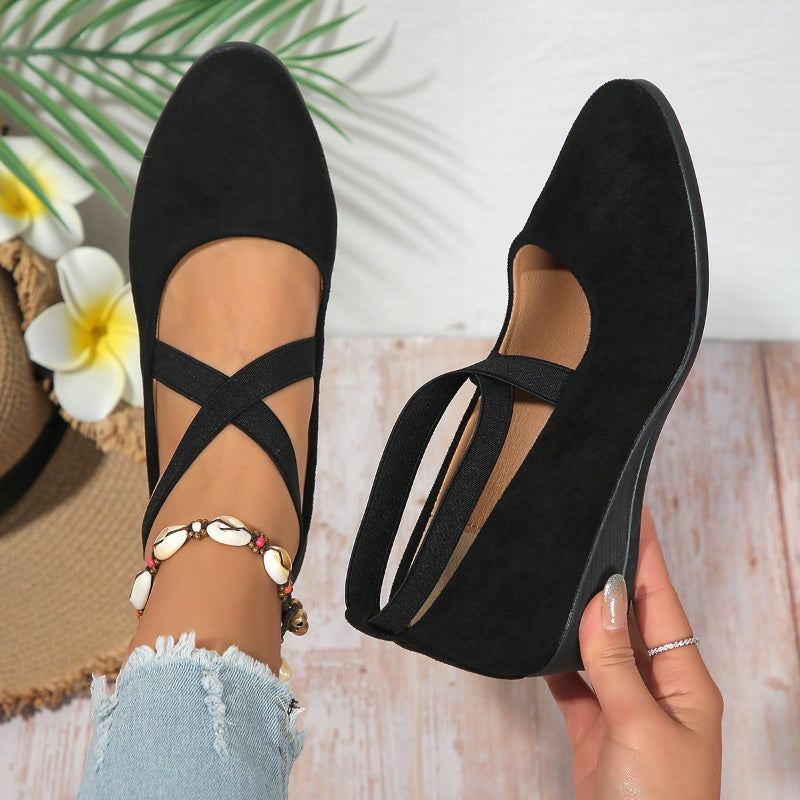 🔥Bequeme, leichte, rutschfeste und atmungsaktive Schuhe mit flacher Fußgewölbeunterstützung für Damen