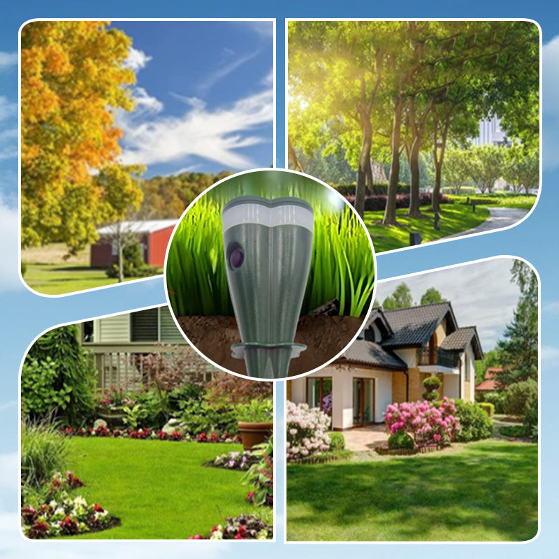 🌸 Frühlingsangebot – 50% RABATT! 🌸 Solargerätebetriebener, wasserdichter Schraub-Maulwurfvertreiber 🔆🐭🚫