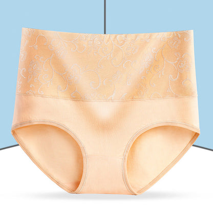 Auslaufsichere Höschen -Damen-Slip aus Baumwolle mit hoher Taille