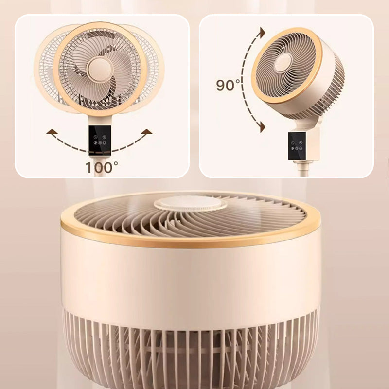 🎊Sommeraktion: 50 % Rabatt und versandkostenfrei🌀✨Motor Standventilator, 20dB sehr leiser Ventilator, 30m Wurfweite, 2465m³/h Luftvolumen, Fan mit Fernbedienung & Kühlung