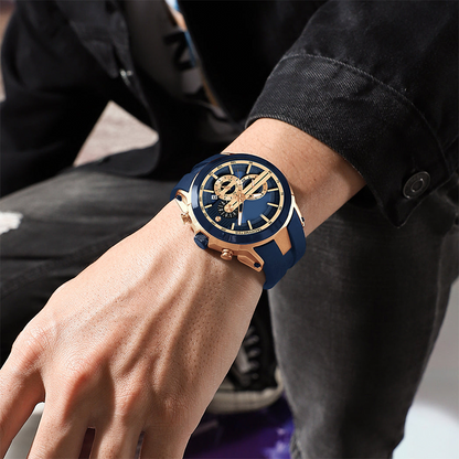 🔥⌚Sportuhr im Stil mit Leuchtanzeige, Silikonarmband und wasserdichtem Design【Kostenloser Versand】