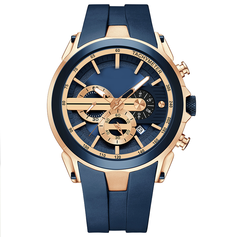 🔥⌚Sportuhr im Stil mit Leuchtanzeige, Silikonarmband und wasserdichtem Design【Kostenloser Versand】