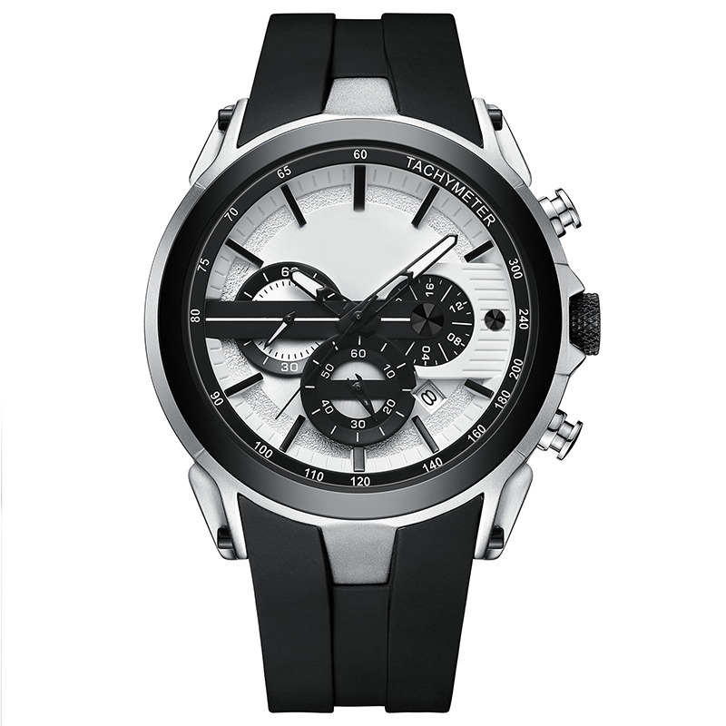 🔥⌚Sportuhr im Stil mit Leuchtanzeige, Silikonarmband und wasserdichtem Design【Kostenloser Versand】