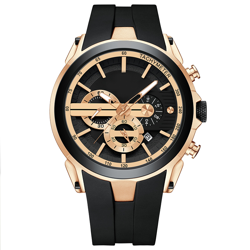 🔥⌚Sportuhr im Stil mit Leuchtanzeige, Silikonarmband und wasserdichtem Design【Kostenloser Versand】