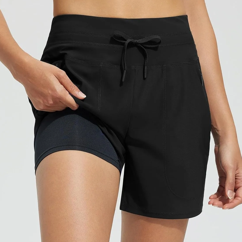 ⏰Zeitlich begrenzter Rabatt☀️Women’s Athletic Shorts with Pockets💯