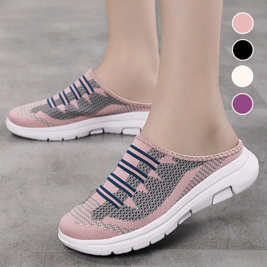 ✨2026 Neues Design✨🥿Bequeme und atmungsaktive Hausschuhe mit geschlossener Zehenpartie