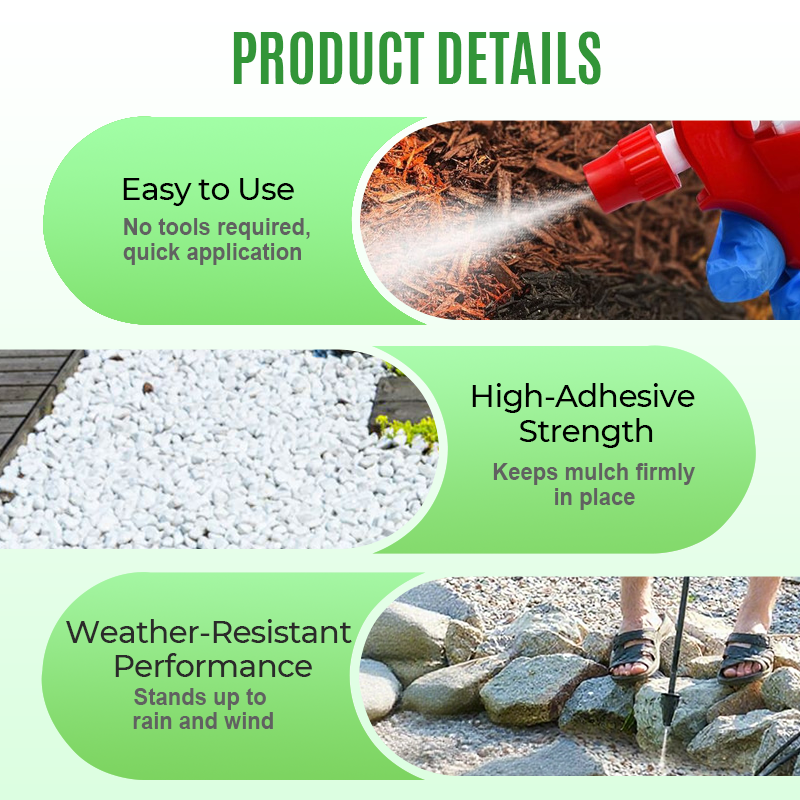 ⏳⏰Schnelltrocknender, klebriger Landschaftskleber