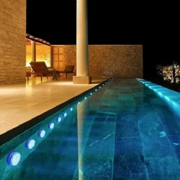 💎 50% 16-FARBEN POOL-LEDs! 💎 Wasserdicht, Fernbedienung & 10x Heller für Partys