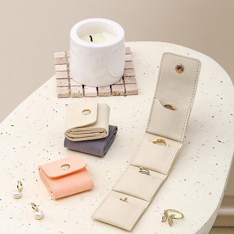 🎁Kauf 1, get 1 gratis✨Tragbare Fach Schmuck Aufbewahrungstasche