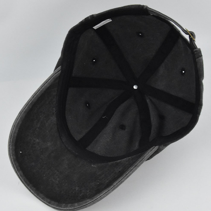 Süße schwarze Katze Vintage Baseball Cap